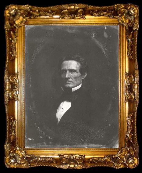 framed  unknow artist Jefferson Davis, ta009-2